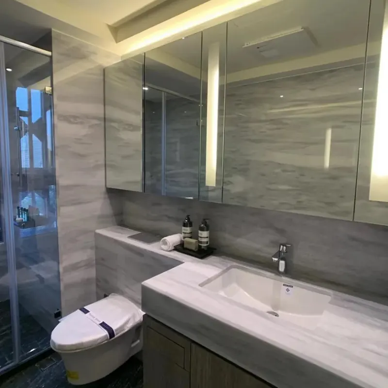 洗面化粧台の大理石の板は毎朝私を喜ばせてくれるでしょうか？